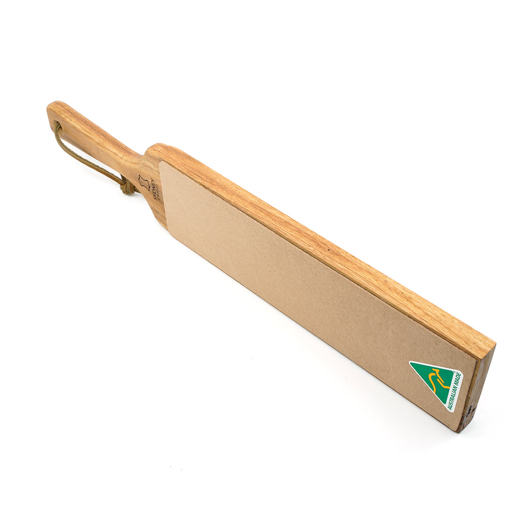 Sydney Strop Co.                  Double-Sided Paddle Strop Kangaroo Leather